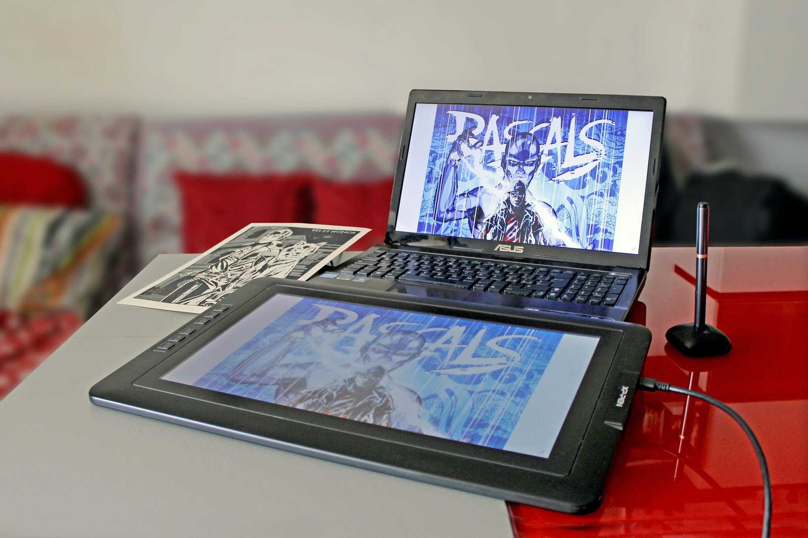 LCD Writing & Drawing Tablet (8.5 Inch)