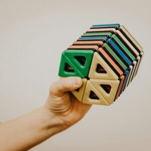 . Magnetic Building Blocks Set (36/60 Pcs)