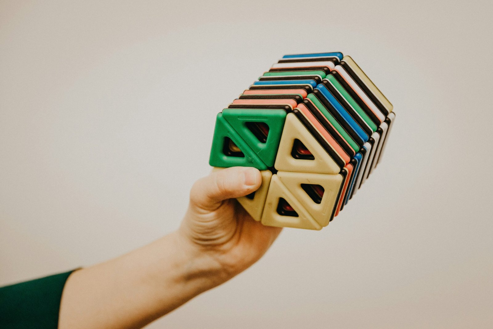 . Magnetic Building Blocks Set (36/60 Pcs)